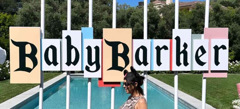 El impresionante baby shower de Kourtney Kardashian con temática de Disney