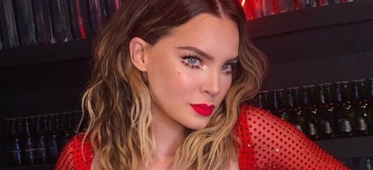 Belinda presume cambio de look: ¿se rapó las cejas?